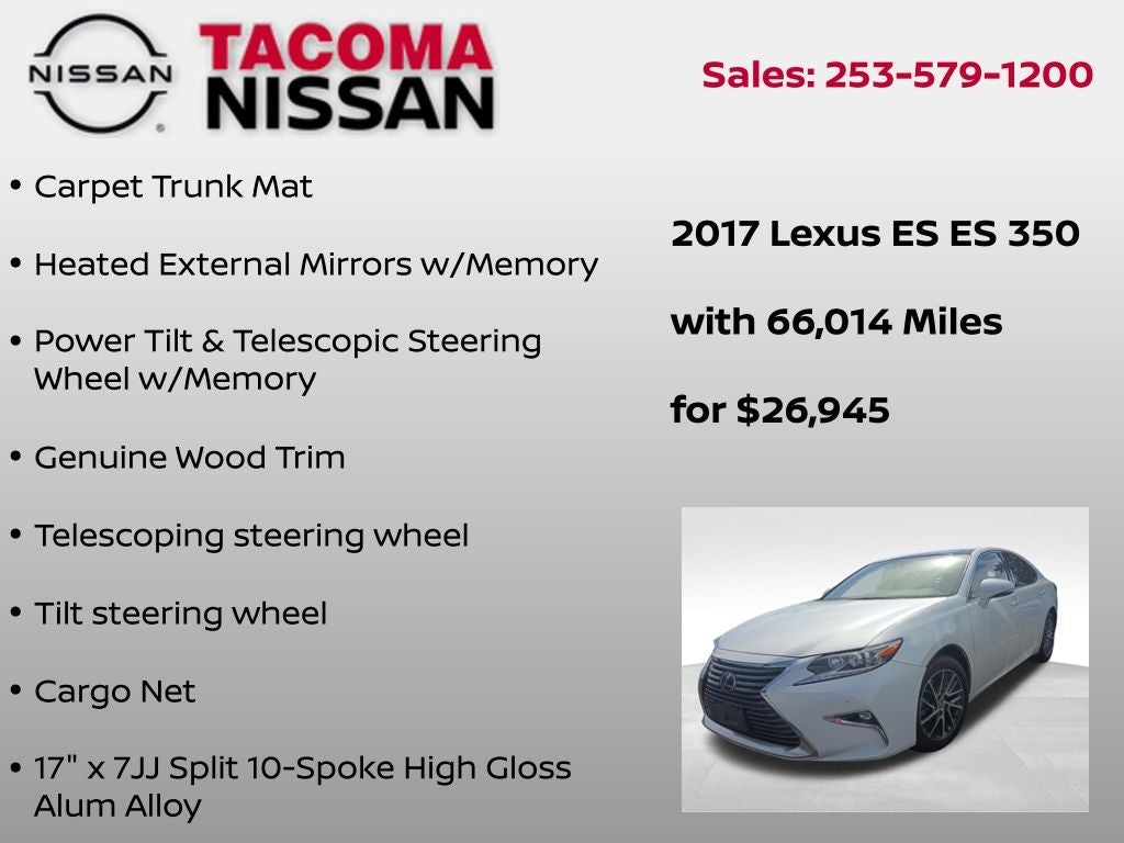 2017 Lexus ES 350