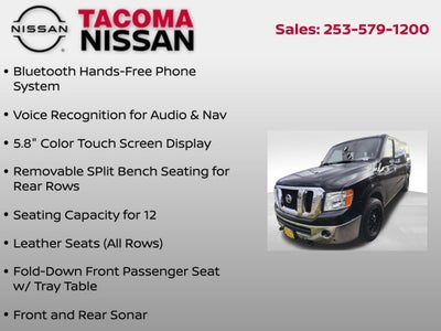 2019 Nissan NV Passenger SL