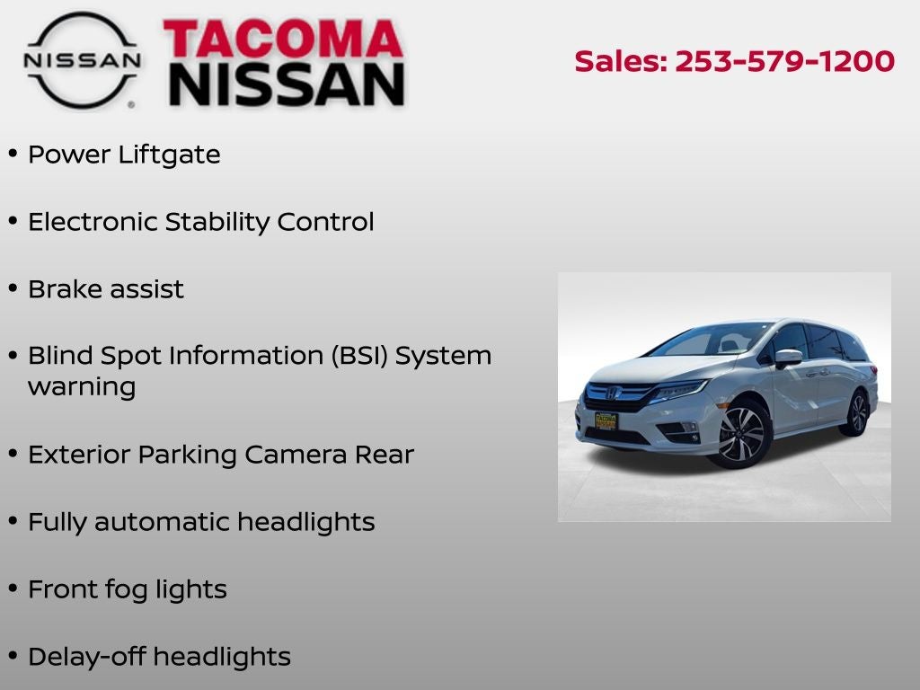 2018 Honda Odyssey Elite