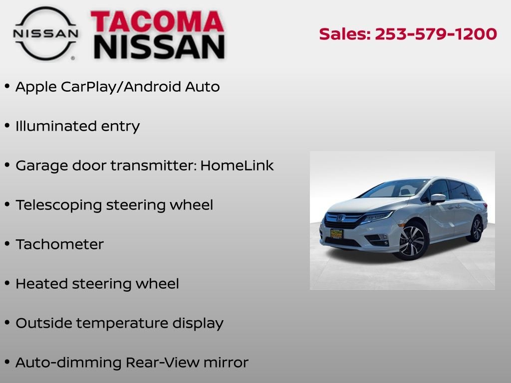 2018 Honda Odyssey Elite