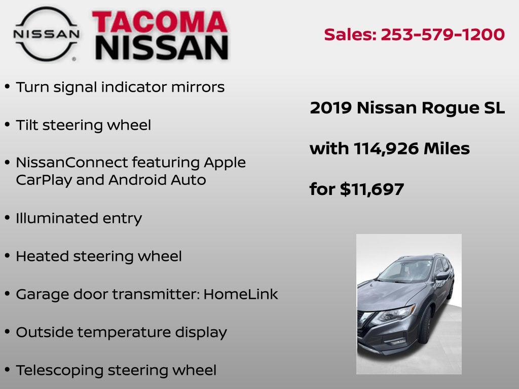 2019 Nissan Rogue SL