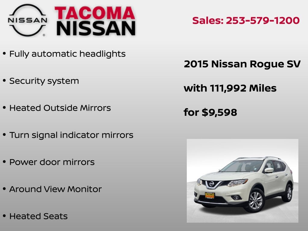 2015 Nissan Rogue SV