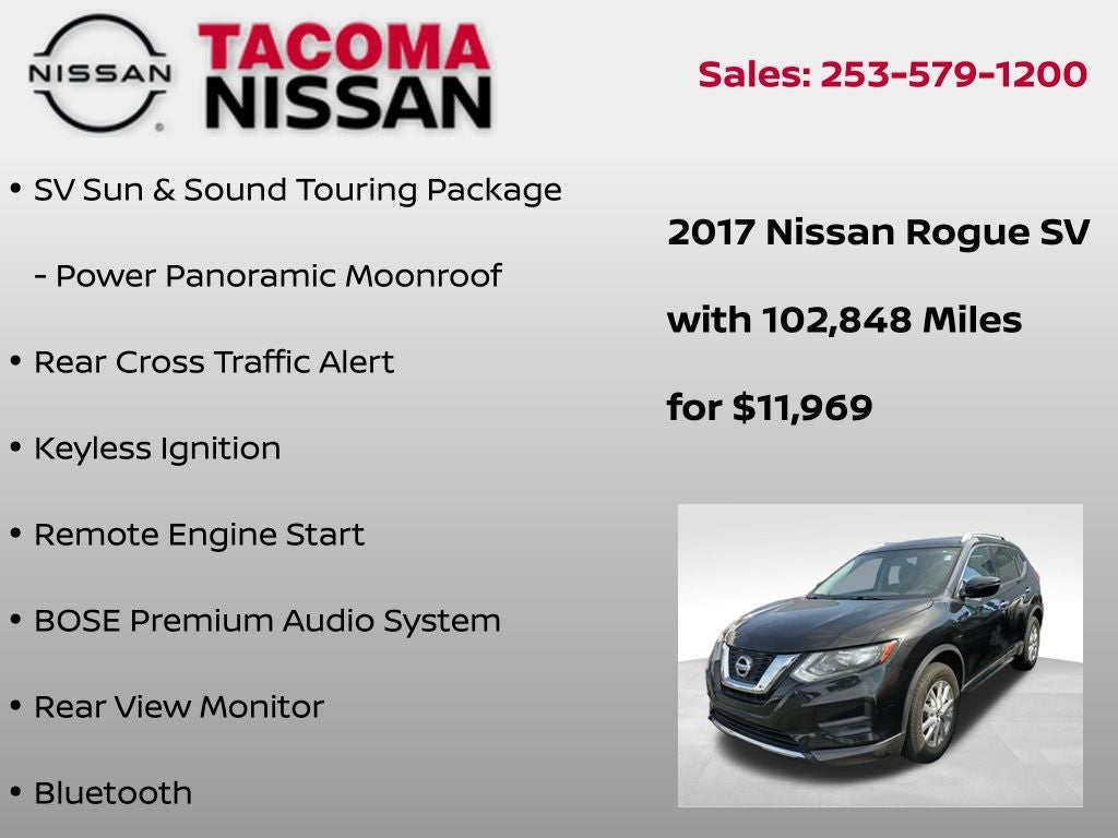 2017 Nissan Rogue SV