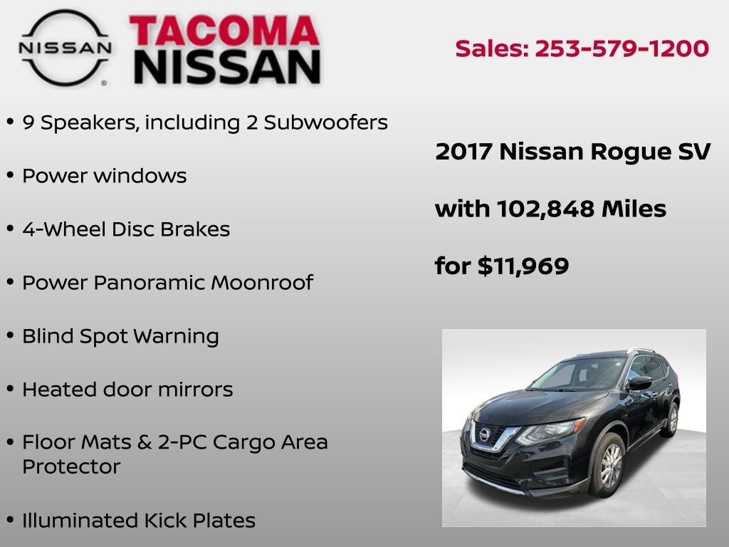 2017 Nissan Rogue SV