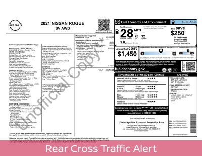 2021 Nissan Rogue SV
