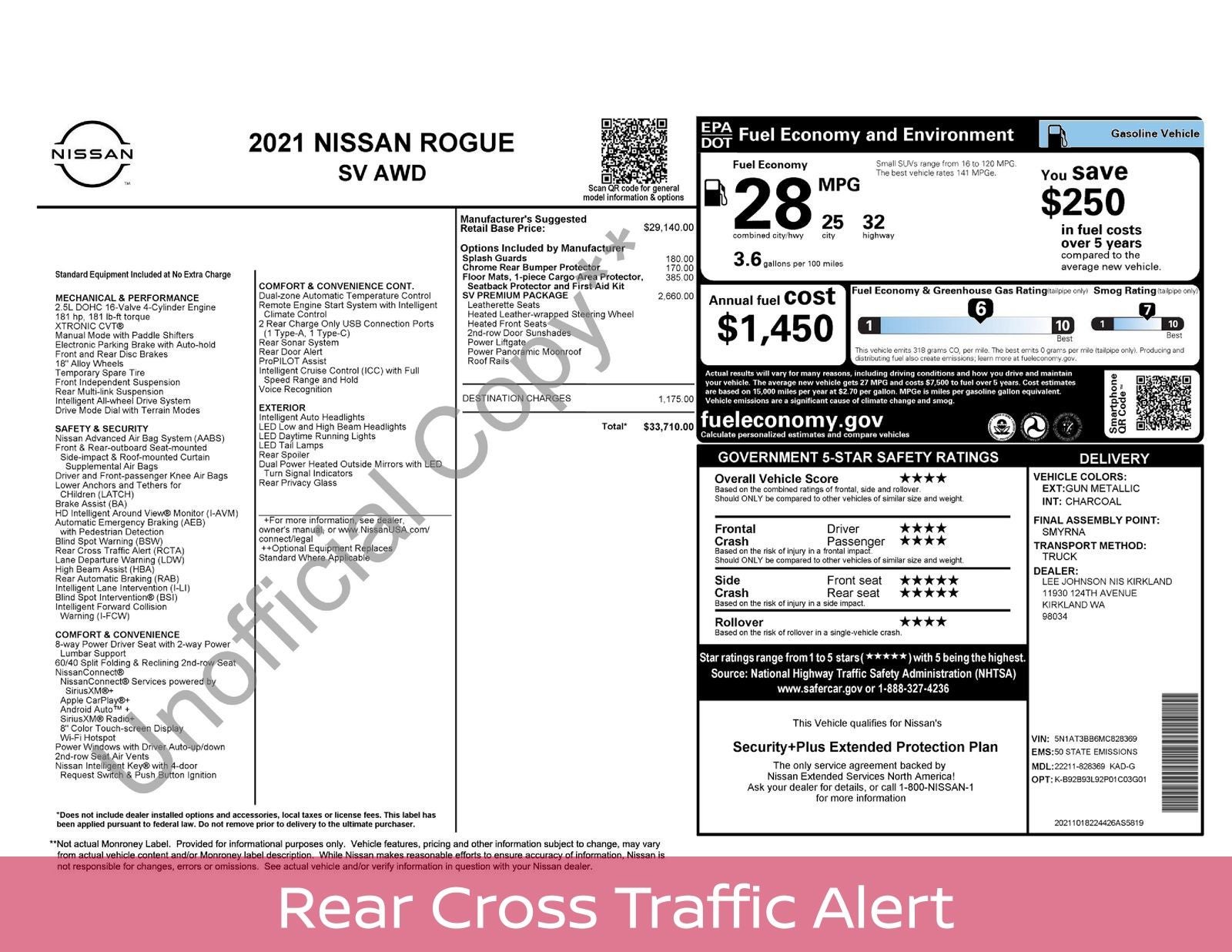 2021 Nissan Rogue SV