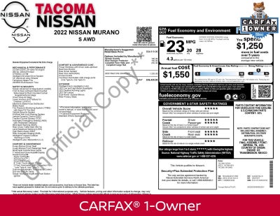 2022 Nissan Murano S
