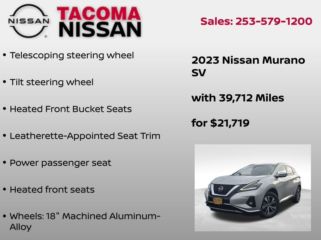 2023 Nissan Murano SV