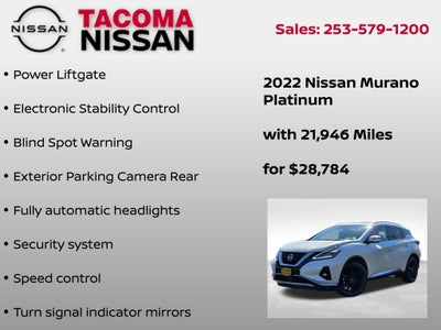 2022 Nissan Murano Platinum