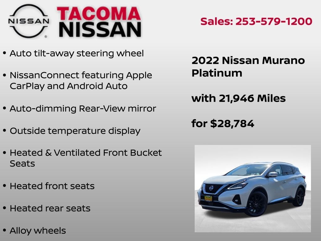 2022 Nissan Murano Platinum
