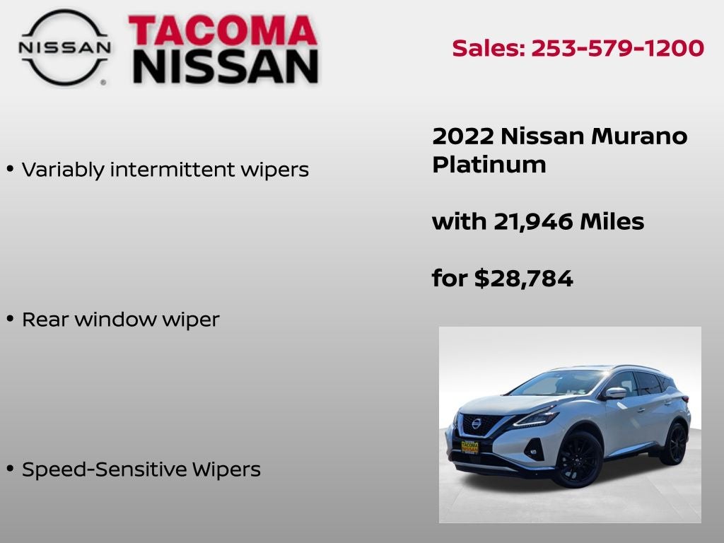 2022 Nissan Murano Platinum