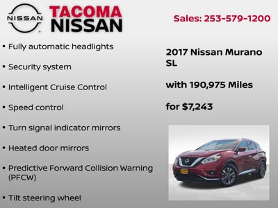 2017 Nissan Murano SL