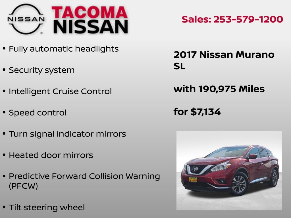 2017 Nissan Murano SL