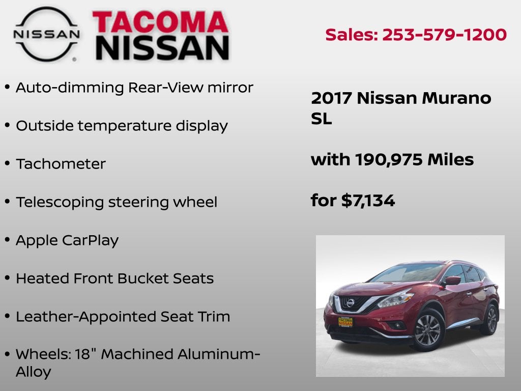 2017 Nissan Murano SL