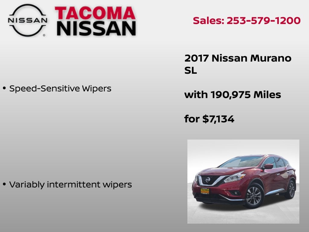 2017 Nissan Murano SL