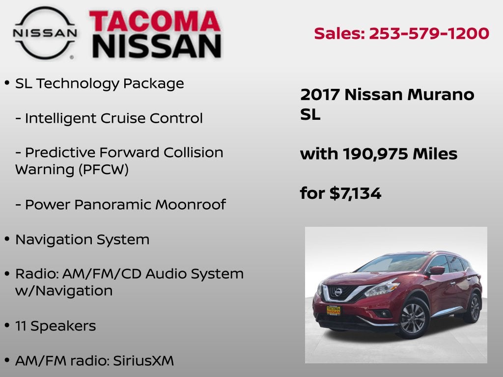 2017 Nissan Murano SL