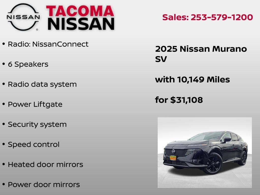 2025 Nissan Murano SV