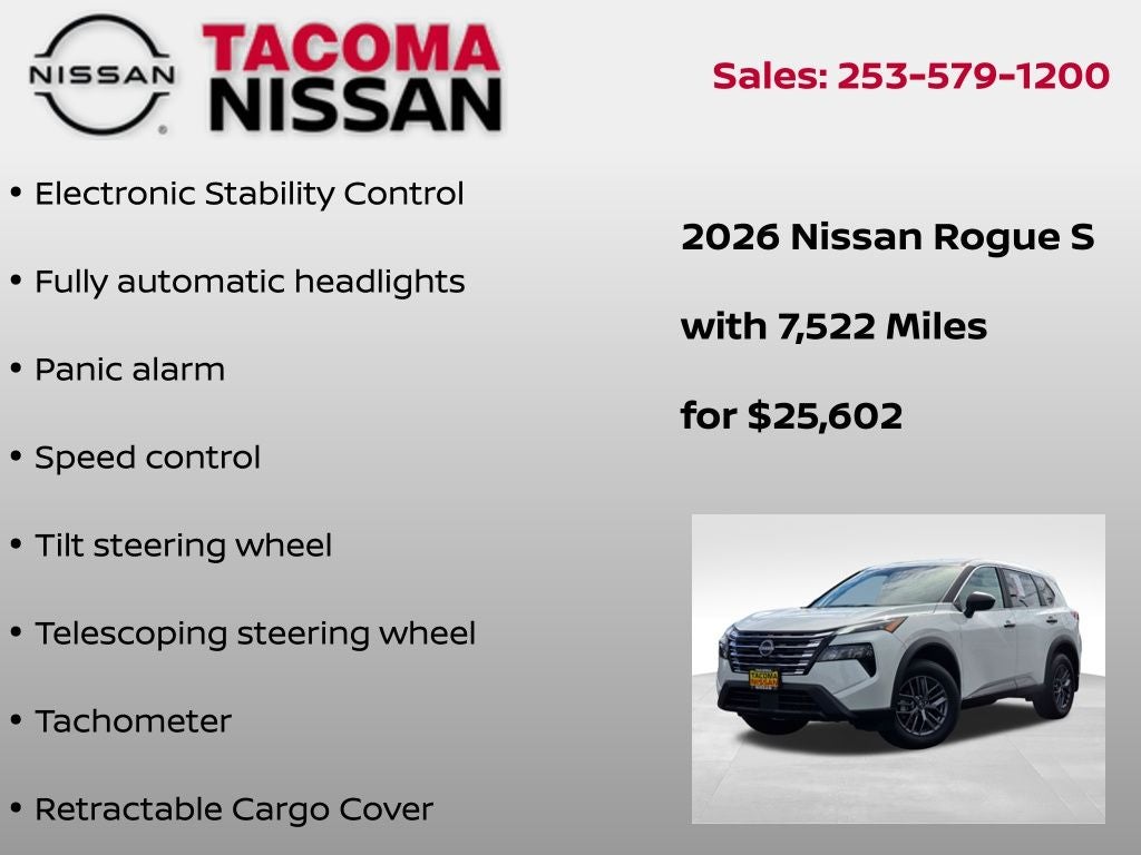 2026 Nissan Rogue S