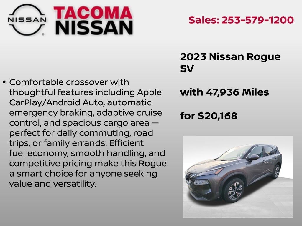 2023 Nissan Rogue SV