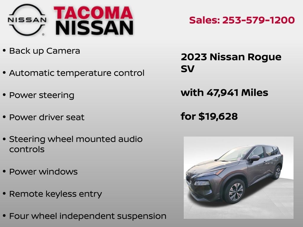 2023 Nissan Rogue SV