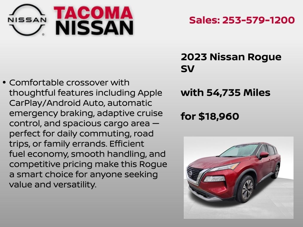 2023 Nissan Rogue SV