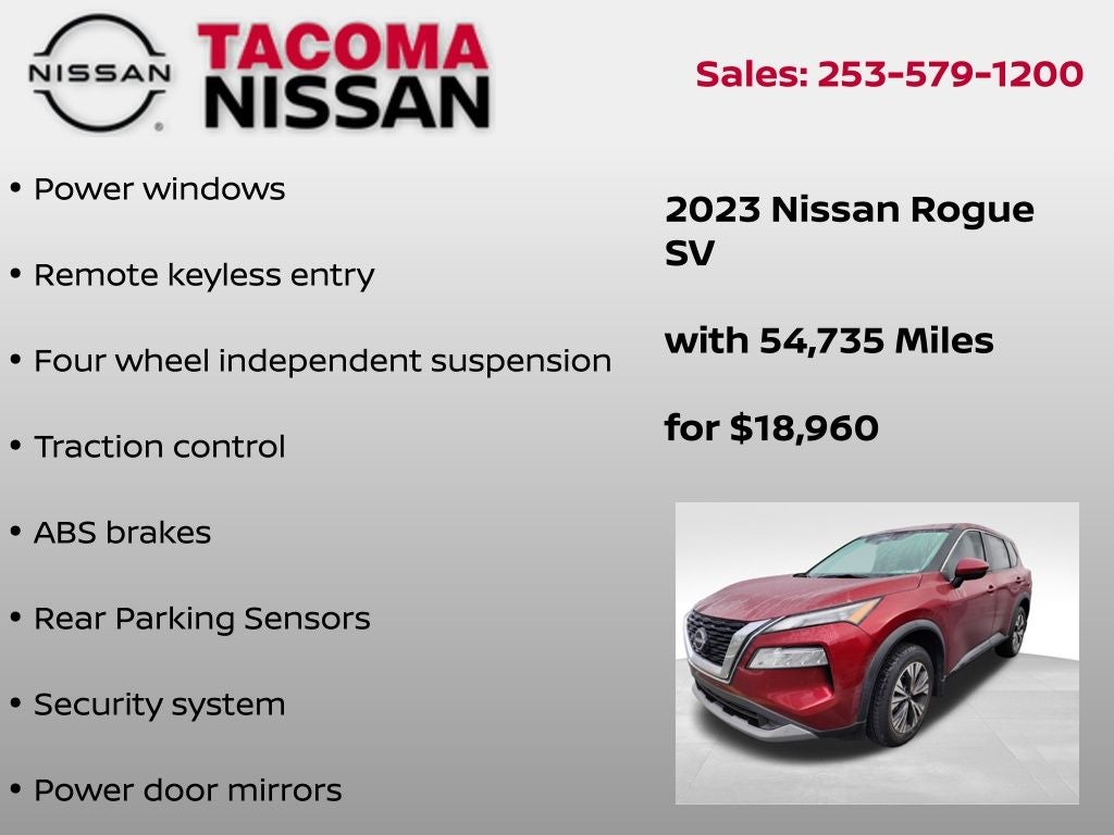 2023 Nissan Rogue SV