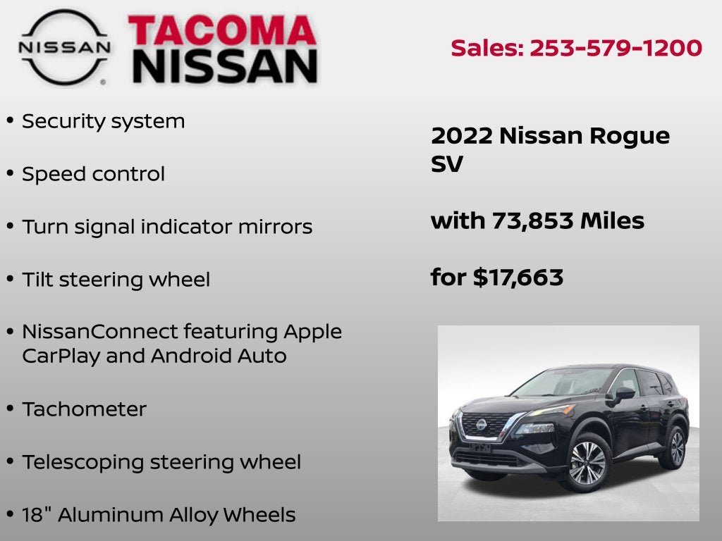 2022 Nissan Rogue SV