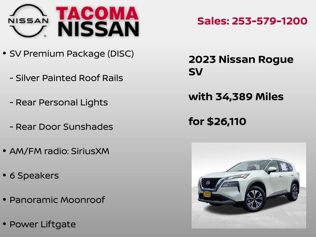 2023 Nissan Rogue SV