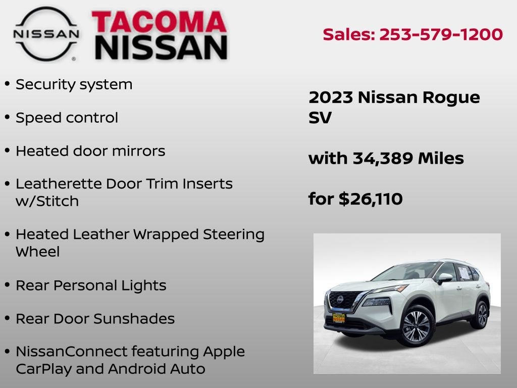 2023 Nissan Rogue SV