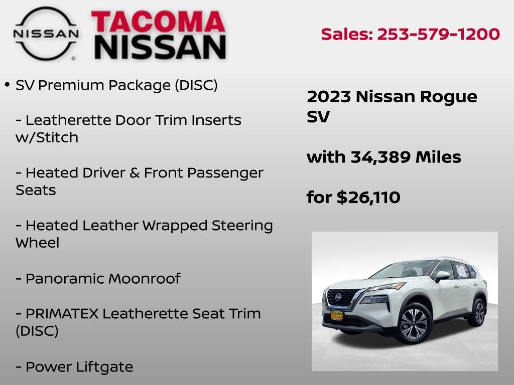 2023 Nissan Rogue SV