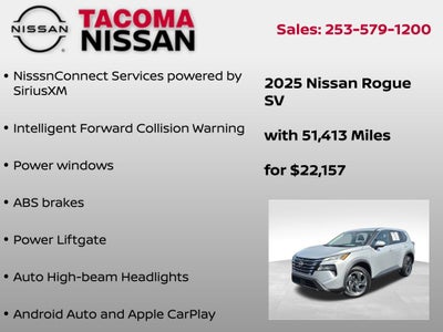 2025 Nissan Rogue SV