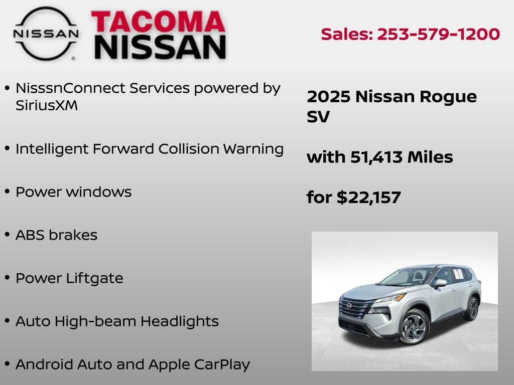 2025 Nissan Rogue SV
