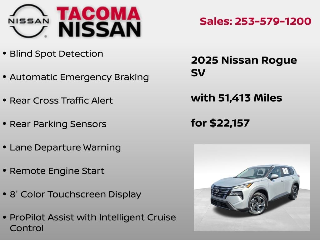 2025 Nissan Rogue SV