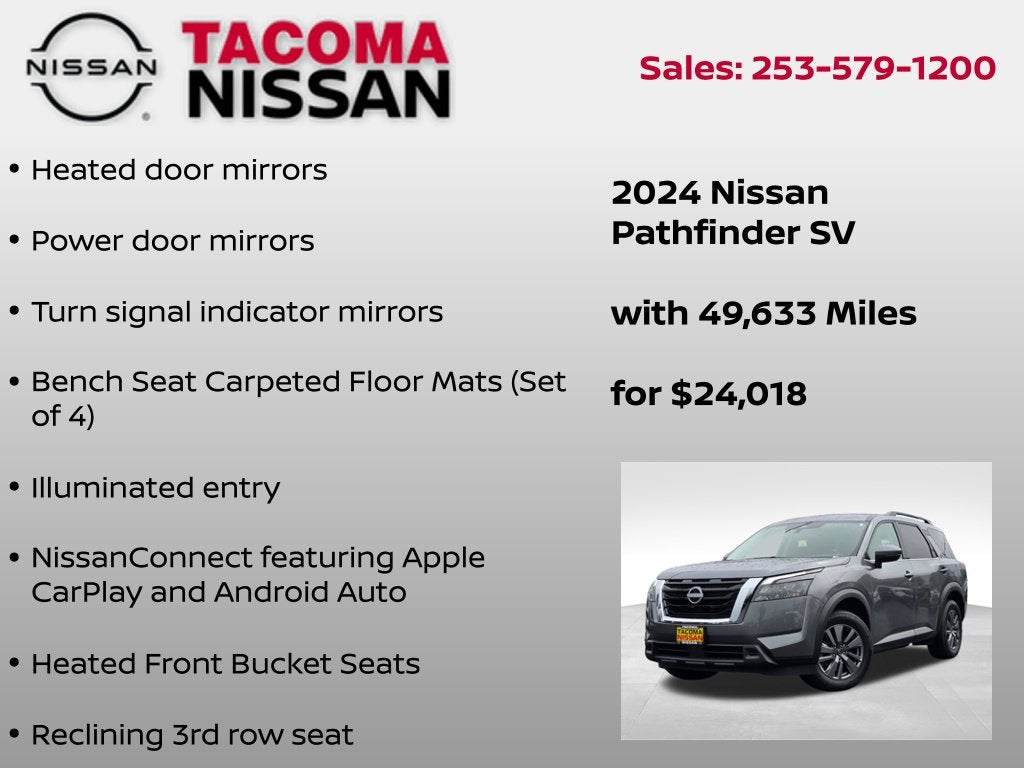 2024 Nissan Pathfinder SV