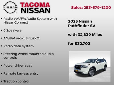 2025 Nissan Pathfinder SV