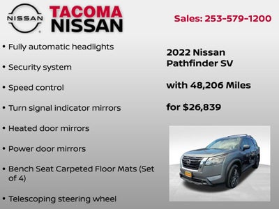 2022 Nissan Pathfinder SV