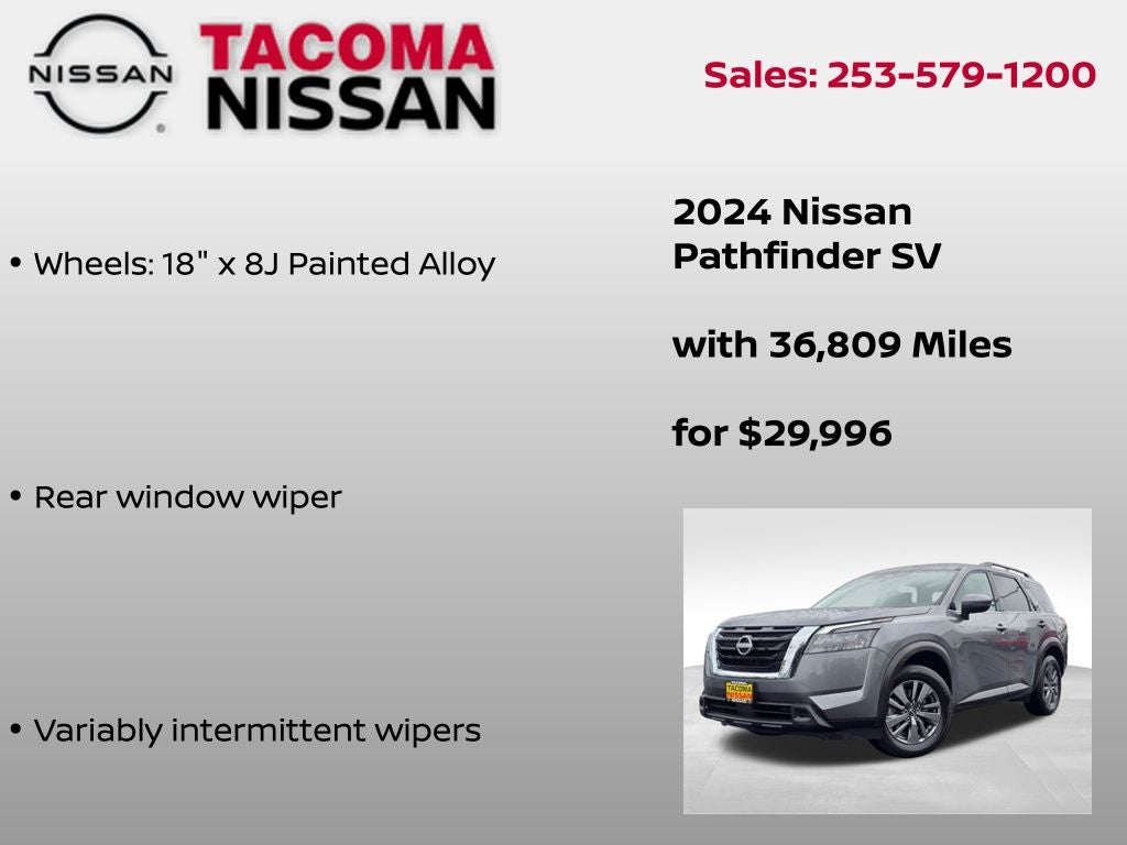2024 Nissan Pathfinder SV