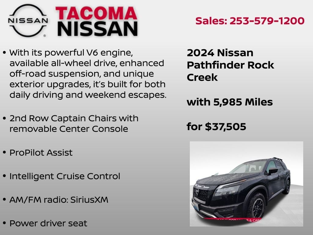 2024 Nissan Pathfinder Rock Creek