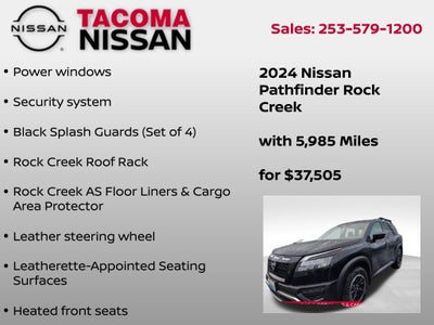2024 Nissan Pathfinder Rock Creek