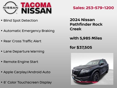 2024 Nissan Pathfinder Rock Creek