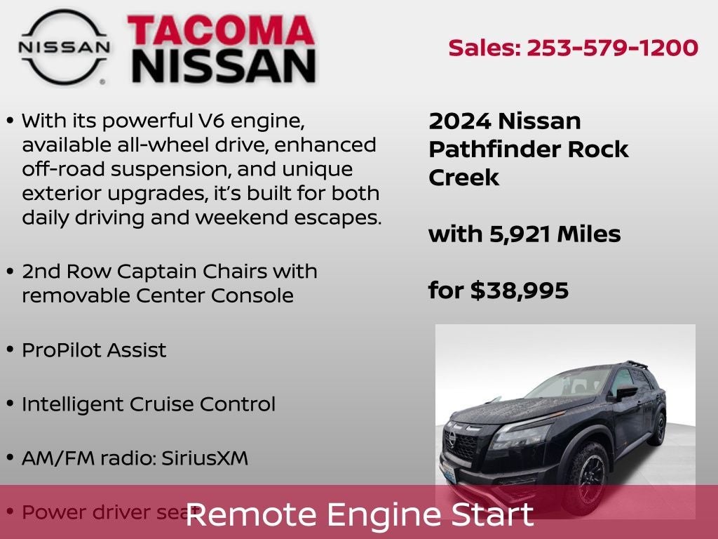 2024 Nissan Pathfinder Rock Creek