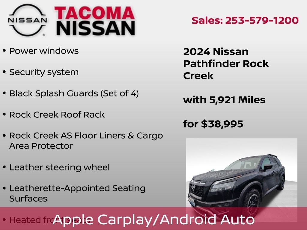 2024 Nissan Pathfinder Rock Creek