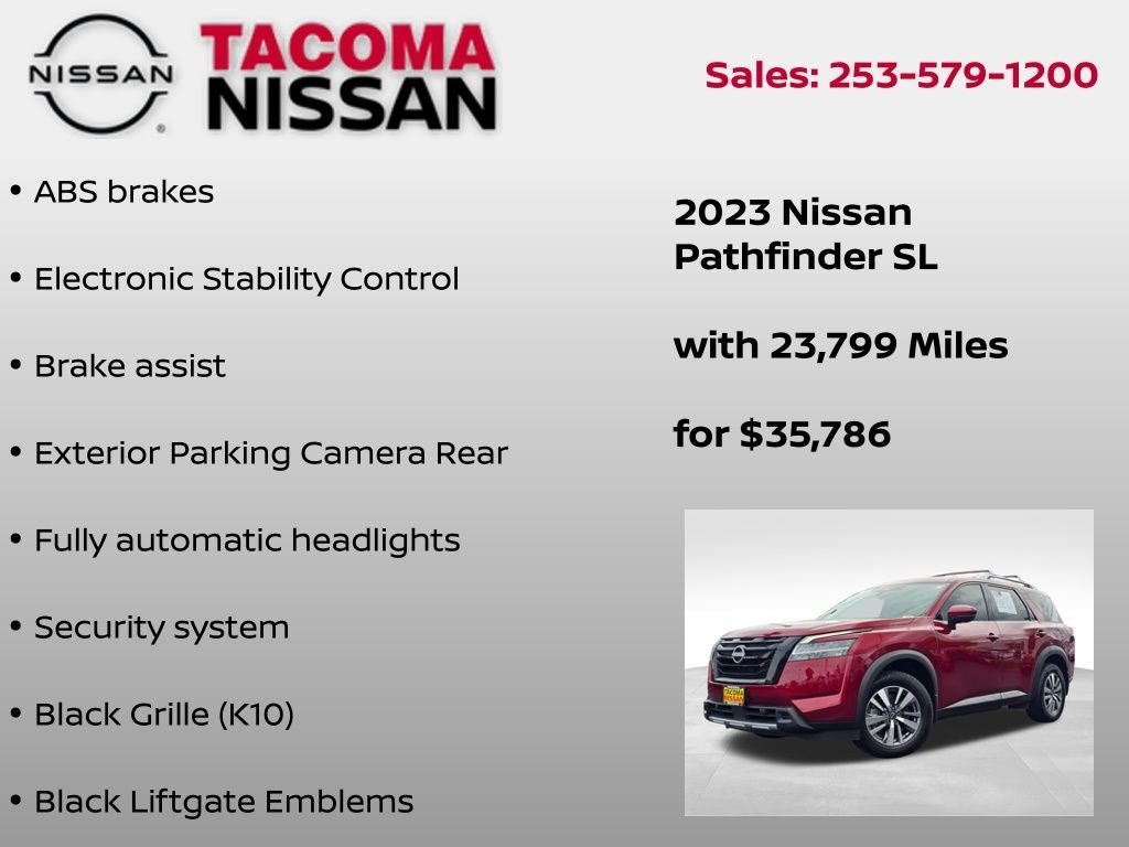 2023 Nissan Pathfinder SL
