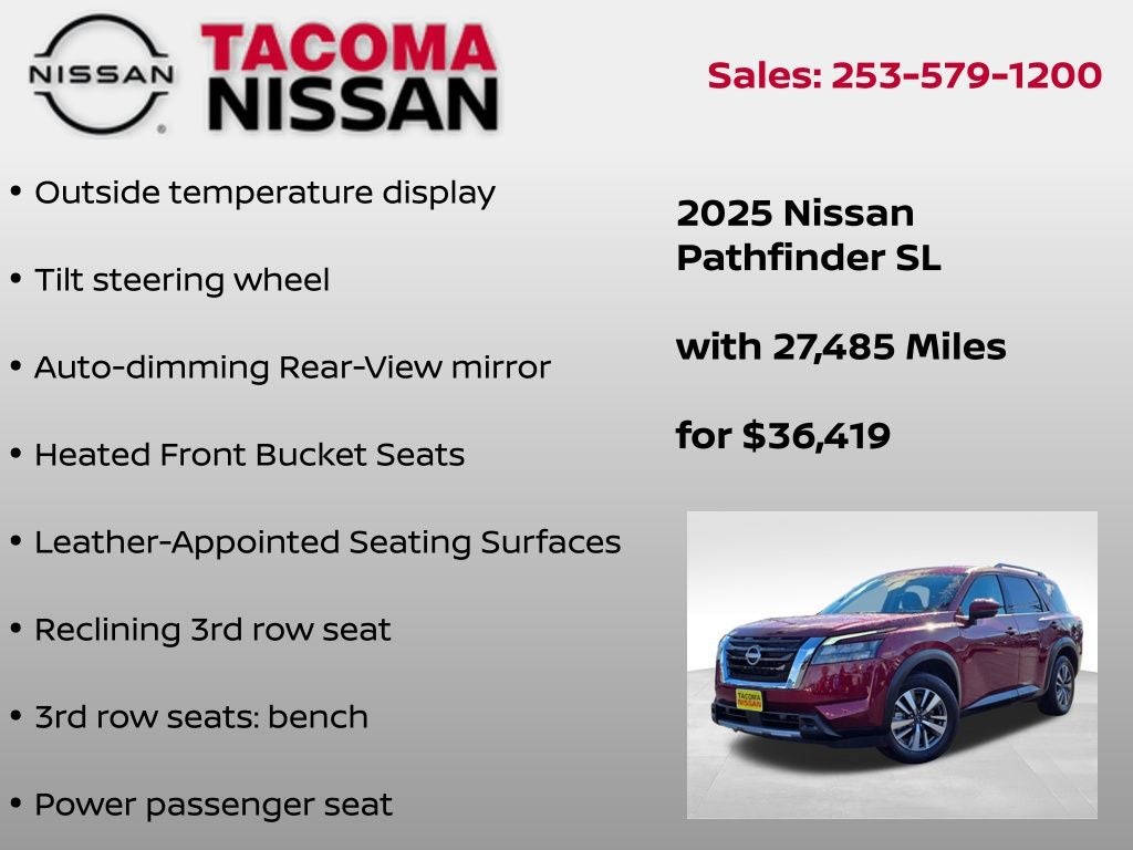 2025 Nissan Pathfinder SL