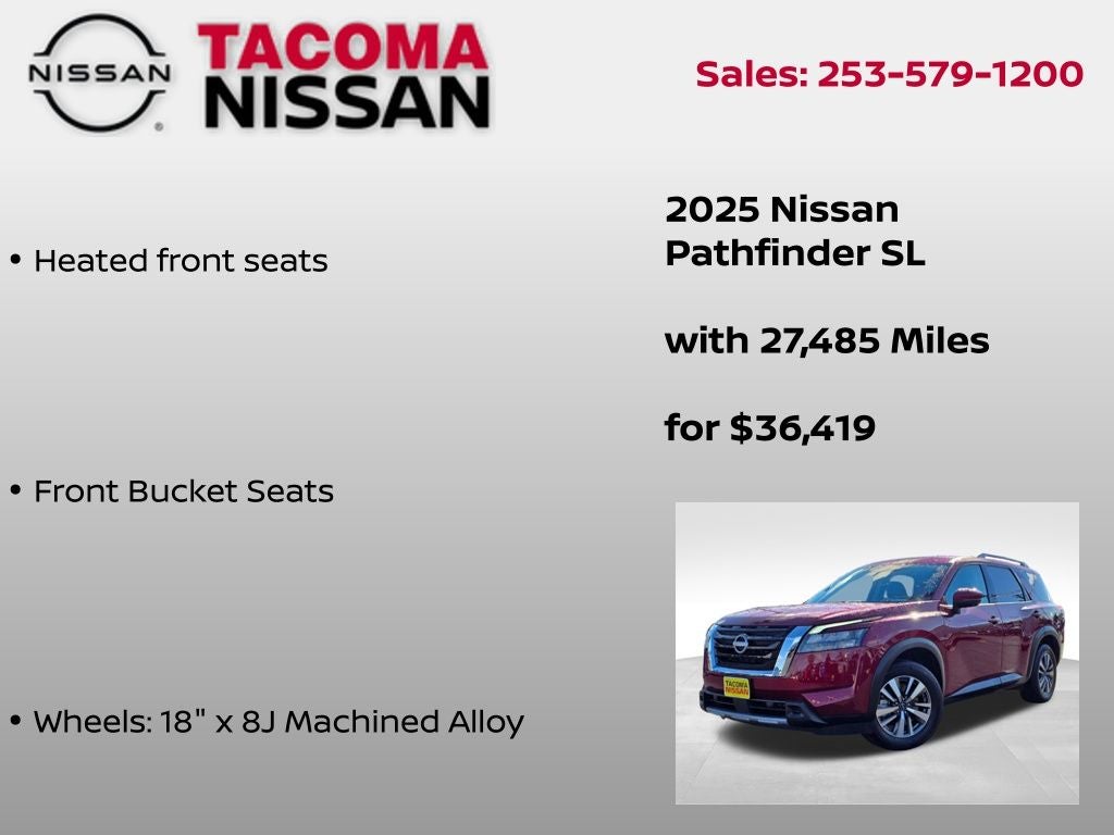 2025 Nissan Pathfinder SL