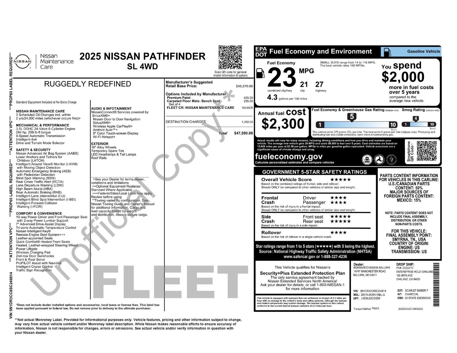 2025 Nissan Pathfinder SL
