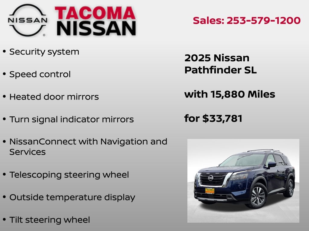 2025 Nissan Pathfinder SL