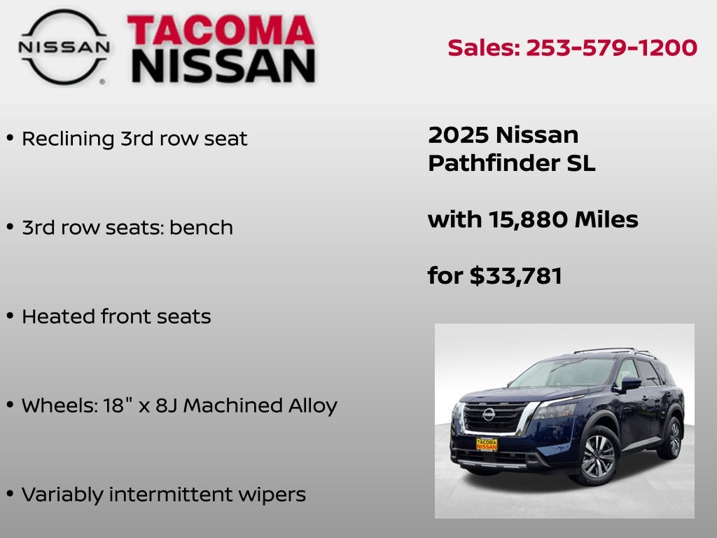2025 Nissan Pathfinder SL