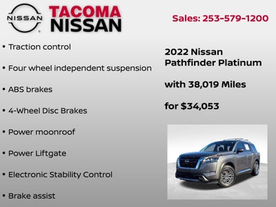 2022 Nissan Pathfinder Platinum