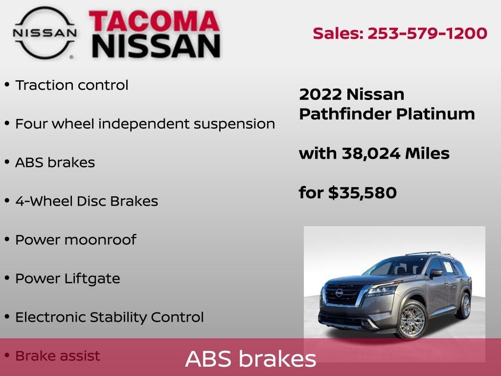 2022 Nissan Pathfinder Platinum